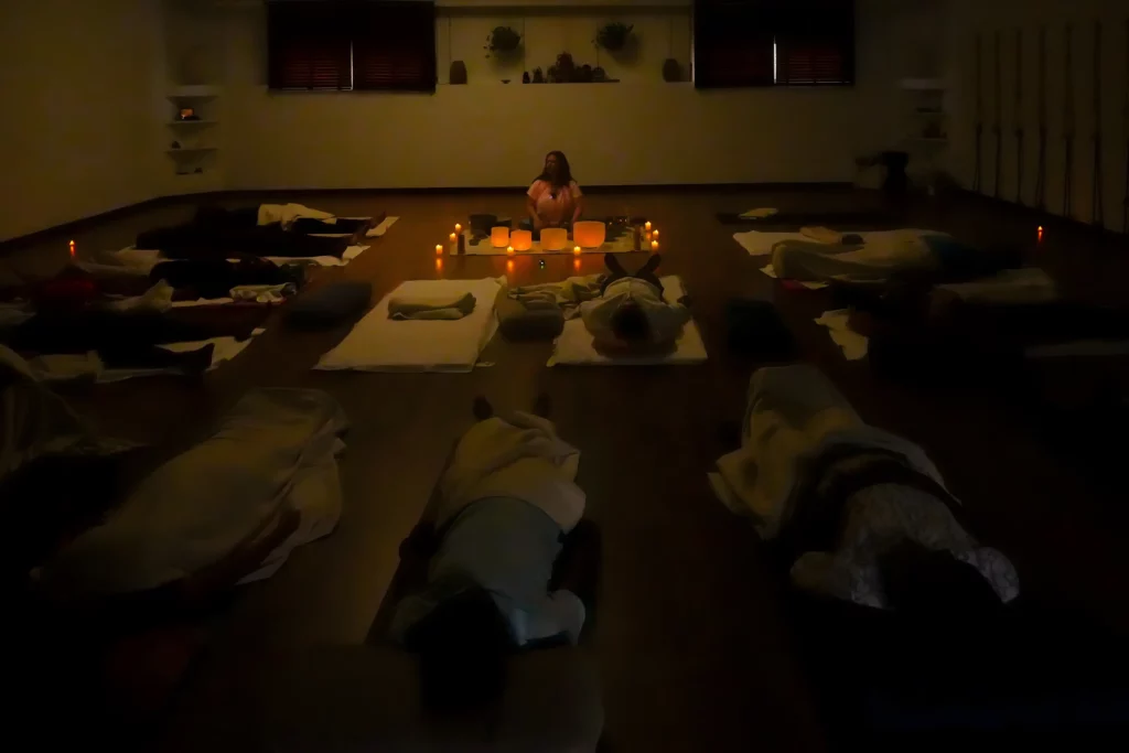 Relaxed guided meditation for employee wellbeing